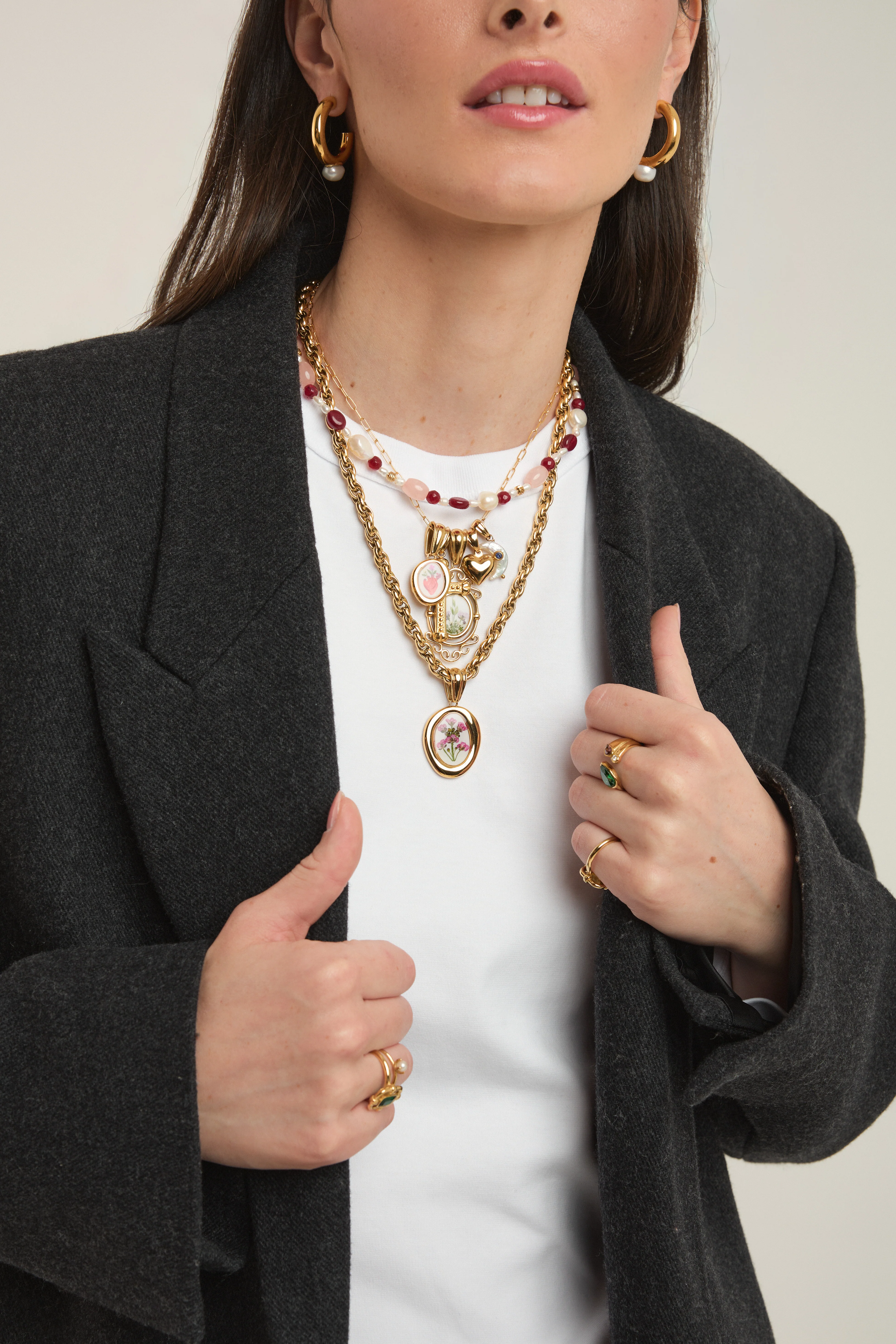 Collier PEARLS IN FIRE - Image 7