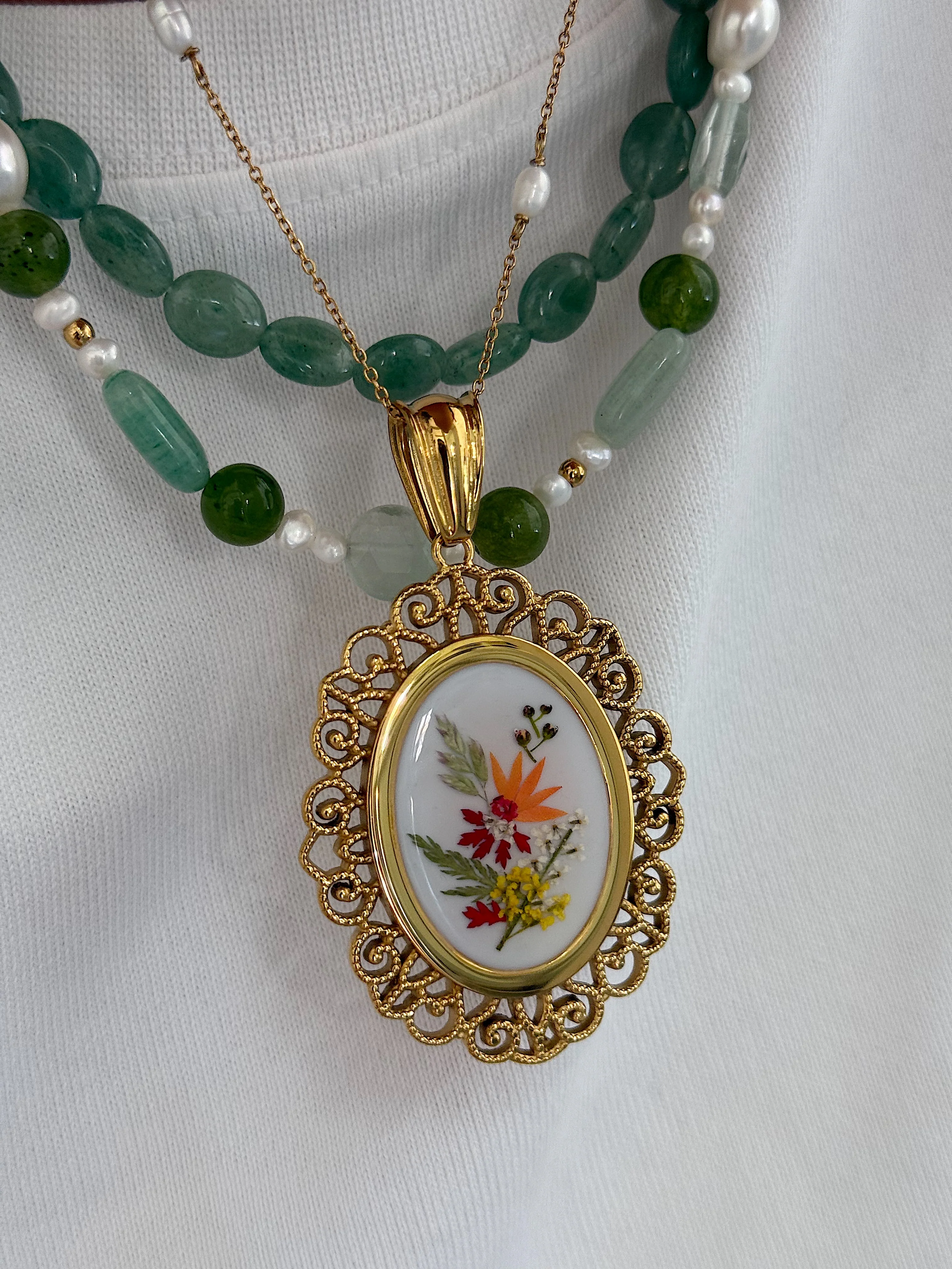 Collier Verdant Blossom - Image 3